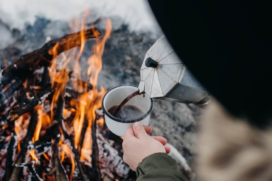 How to Brew Coffee Outdoors